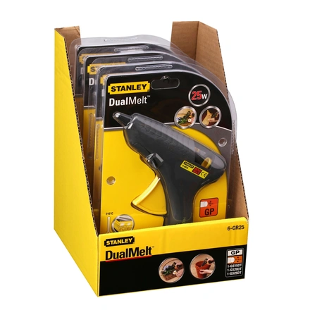 Pistola de Cola Termofusível DUALMELT GR25 25 W STANLEY 6-GR25