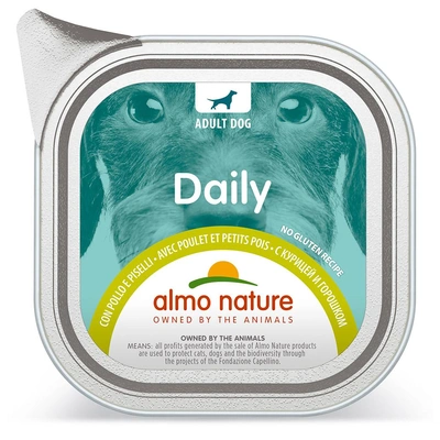 "Almo Nature" Dog Daily - Frango E Ervilhas