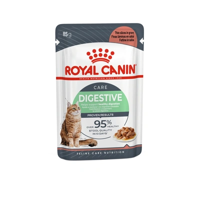Royal Canin Gato DIGESTIVE CARE IN GRAVY 12X85G