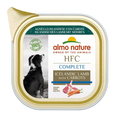 "Almo Nature" Hfc Dog Complete - Cordeiro Islandês Com Cenoura (17 Unidades)