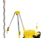 Kit Nível óptico AL-24 GVP: Nível, Prumo, protetor da lente, mira telescópica 4m, tripé e mala de transporte. Feixe VERMELHO STANLEY 1-77-160