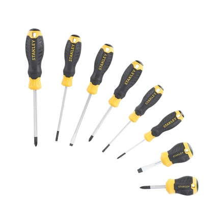 Conjunto de 8 Chaves de Fendas STANLEY Cushion Grip STHT16167-0