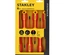 Conjunto Chaves de Fenda Eletricista Isolado 1000v STANLEY Plano/phillips - 6 Peças FMHT65764-0