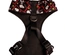 Snoopy - Colete Peitoral "Mesh" (Preto/Frames)