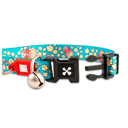Max & Molly - Coleira Com Id Tag "Popcorn" Para Gato