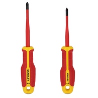 Conjunto Chaves de Fenda Eletricista Isolado 1000v STANLEY Borneo Vde Pz1x100mm, Pz2x125mm FMHT65768-0