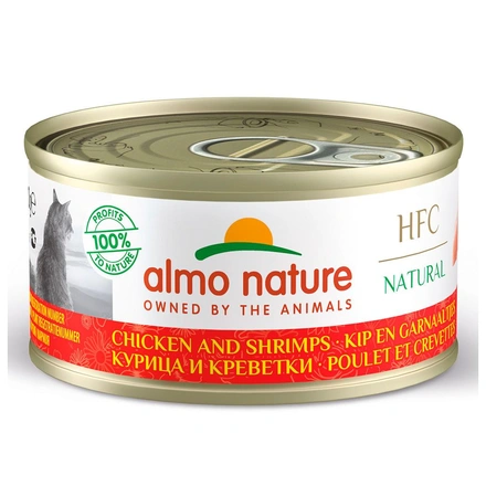 "Almo Nature" Hfc Cat Natural - Frango E Camarão