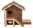 Casa "Henna" Em Madeira Natural Para Hamsters