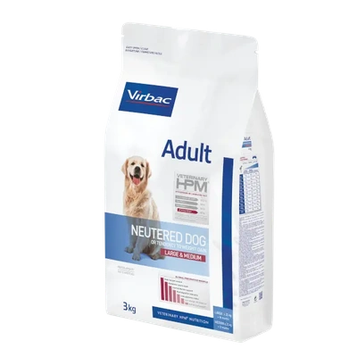 Virbac HPM Veterinary Dog Adult Neutered Large & Medium - 12kg