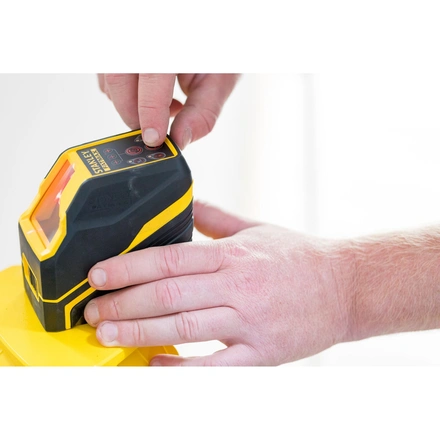 Nível laser VERMELHO rotativo com bateria de lítio recarregável. Alcance 60m (400m com detetor) FATMAX STANLEY FMHT77449-1