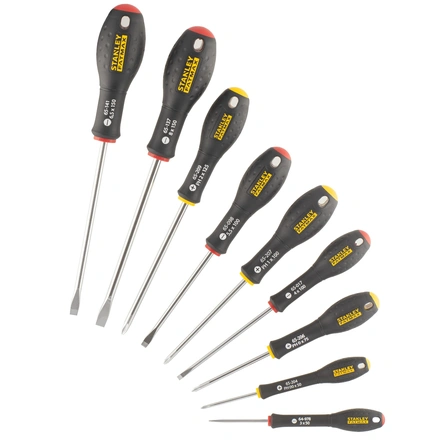 Conjunto de Chaves de Fenda FATMAX de 10 Peças Fenda/phillips STANLEY FMHT65439-0