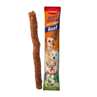 Sanal Dog - Soft Sticks Beef