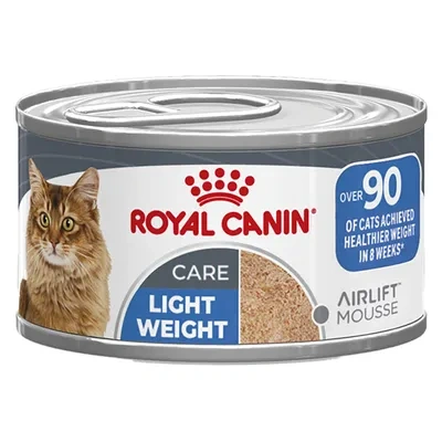Royal Canin Gato LIGHT WEIGHT CARE MOUSSE 12X85G CAN (Airlift)