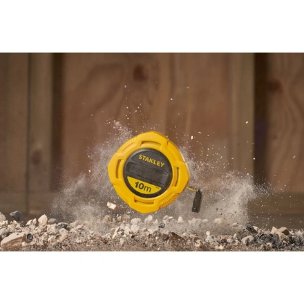 Fita Métrica 10m Fibra de Vidro Caixa Fechada Stanley  0-34-295