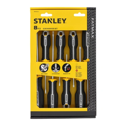 Conjunto Chaves de Fenda STANLEY Plano/phillips - 8 Peças FMHT65761-0