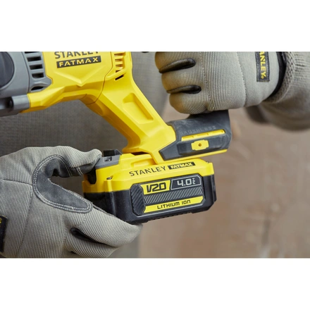 Combinado Martelo Torna Sds-plus V20 18V, 2 Baterias 4ah, Carregador e Mala STANLEY SFMCH900M22-QW