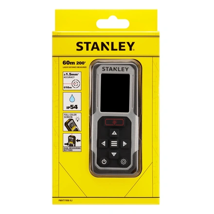 Medidor Laser 60m - Ldm STANLEY FMHT77050-XJ