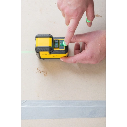 Nível laser VERDE de linhas 360° e linha vertical. Alcance 25m STANLEY STHT77594-1