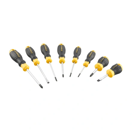 Conjunto de 8 Chaves de Fendas STANLEY Cushion Grip STHT16167-0