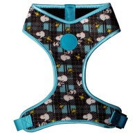 Snoopy - Colete Peitoral "Mesh" (Azul/Xadrez)