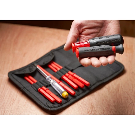 Multipontas Isolado Vde STANLEY FATMAX -10 Peças FMHT66426-0