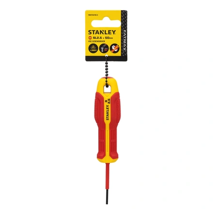 Chave de Fenda STANLEY Plano Isolado 1000v 2,5mmx50mm FMHT65750-0