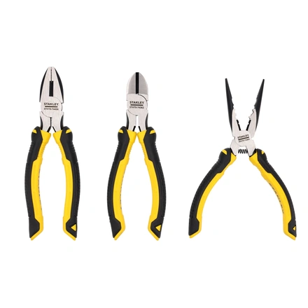 Conjunto de 3 Alicates Dynagrip Control Grip STANLEY STHT0-75094