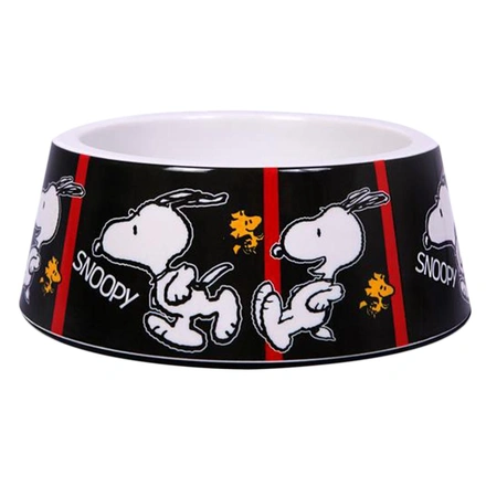 Snoopy - Gamela Em Melamina (Preto/Frames)