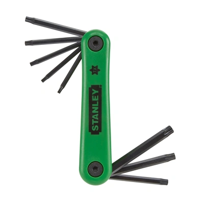 Conjunto de Chaves Torx Dobráveis STANLEY T9 - T40 (8 Unid.) 4-69-263