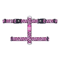 Max & Molly - Peitoral "Leopard Pink"
