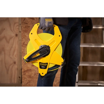 Fita Longa Fibra De Vidro Aberta Power Winder100M Stanley 2-34-777