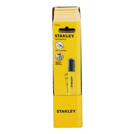 Minas de Grafite STANLEY em Tubo - 6 Uds STHT72006-0
