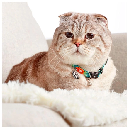 Max & Molly - Coleira Com Id Tag "Vintage" Para Gato