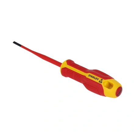 Chave de Fenda STANLEY Plano Isolado 1000v 3,5mmx75mm FMHT65751-0