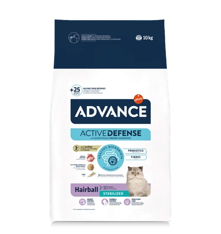 Advance Cat Adult Sterelized Hairball Turkey