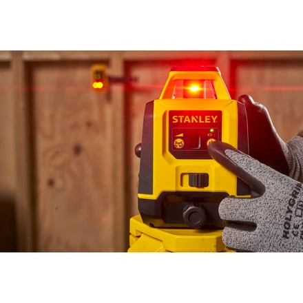 Nível laser VERMELHO rotativo. Alcance 30m (240m com detetor) STANLEY STHT77616-0