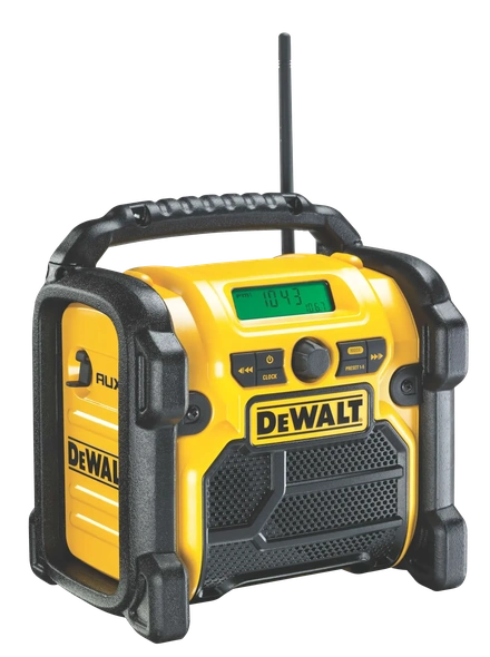 Rádio Compacto AM/FM XR 12V/18V com Alimentação de Rede DEWALT DCR019-QW