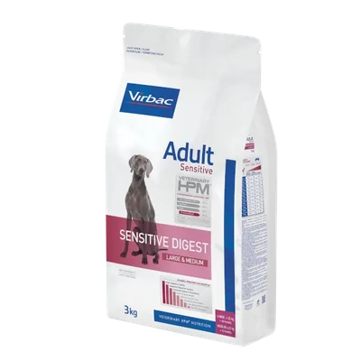 Virbac HPM Veterinary Adult Dog Large & Medium Sensitive Digest