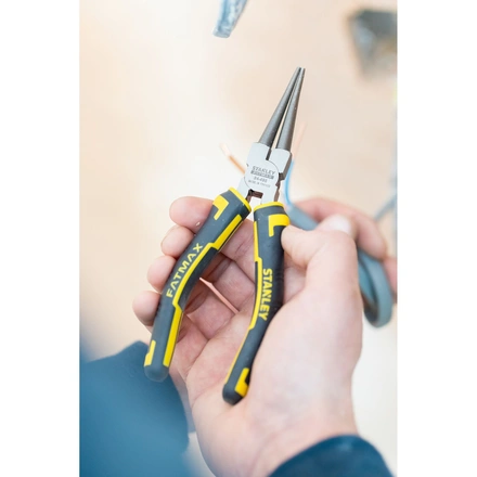 Alicate Boca Longa Redondo 170mm STANLEY FATMAX 0-84-496