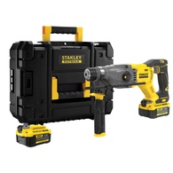 Combinado Martelo Torna Sds-plus V20 18V, 2 Baterias 4ah, Carregador e Mala STANLEY SFMCH900M22-QW