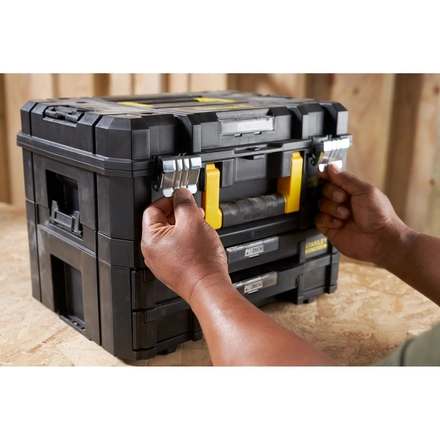 Combo Mala Multiusos Pro-stack Ii+ Caixa Dupla Pro-stack Iv STANLEY FATMAX FMST1-71981