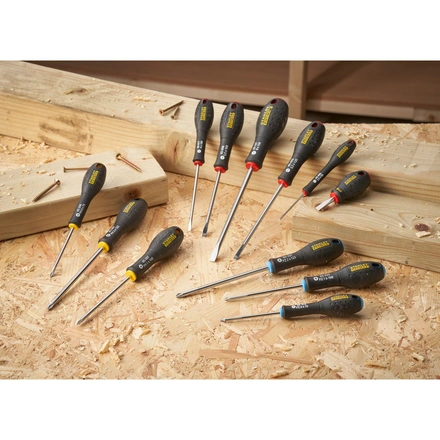 Conjunto de Chaves de Fenda FATMAX com 12 Peças Fenda/pozidrive/ Phillips STANLEY FMHT65426-0
