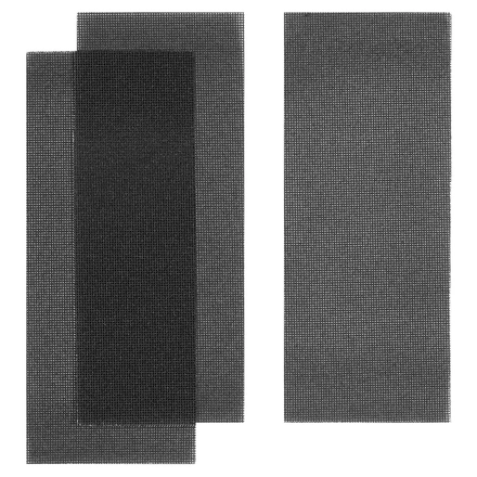 3 Folhas De Lixa G80 Malha 1/2 115X280mm – Sem Velcro Stanley STA39002-XJ