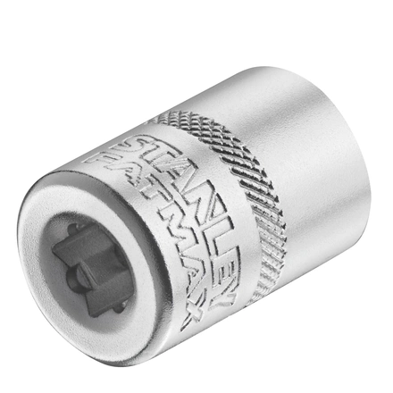 Chaves de Caixa de ¼” MaxiDrive com Aderência para os Dedos 12 mm STANLEY FMMT17197-0