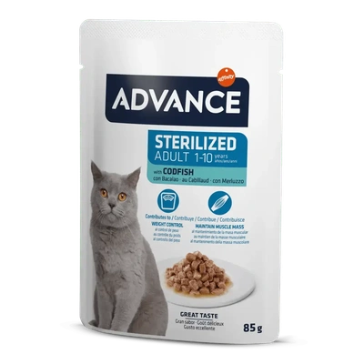 Advance Cat Wet Sterilized Codfish