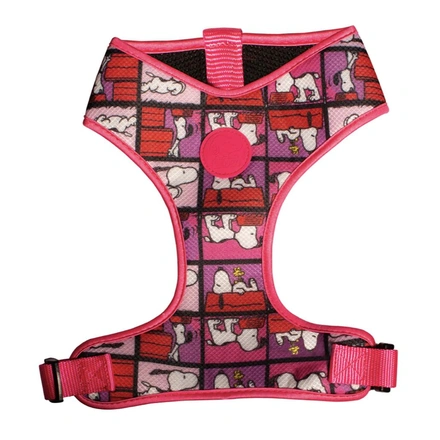 Snoopy - Colete Peitoral "Mesh" (Rosa/Frames)