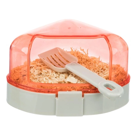 Wc Angular Com Cobertura E Pá Para Hamsters