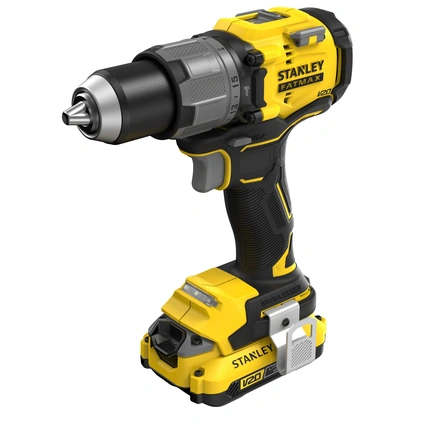 KIT Berbequim Aparafusadora V20 18V 80Nm, Carregador e 2 Baterias Stanley SFMCD726D2T-QW