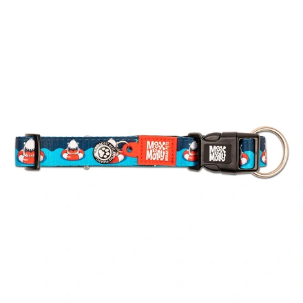 Max & Molly - Coleira Com Id Tag "Frenzy The Shark"