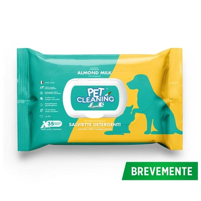 Toalhetes Húmidos "Pet Cleaning" - Leite De Amêndoa